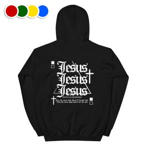 JESUS X 3 – UNISEX HUPPARI