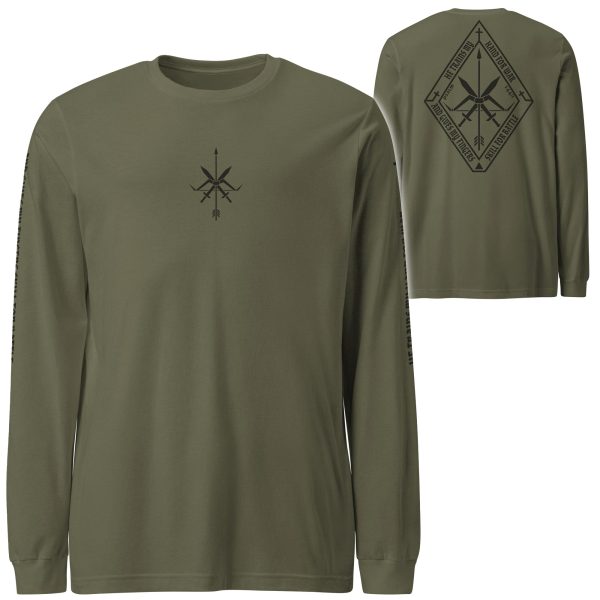 PS144 ARMY – UNISEX LONG SLEEVE TEE